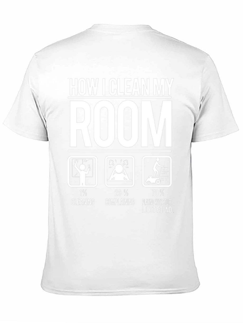 Funny How I Clean My Room Graphic T-Shirt