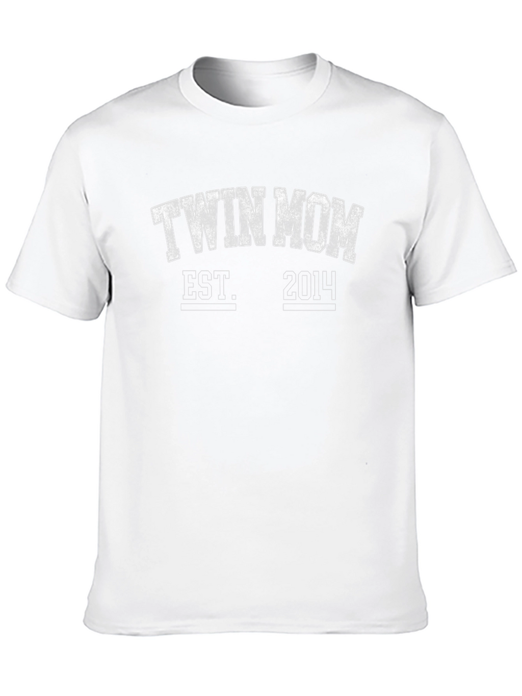 Twin Mom Est. 2014 Black T-Shirt