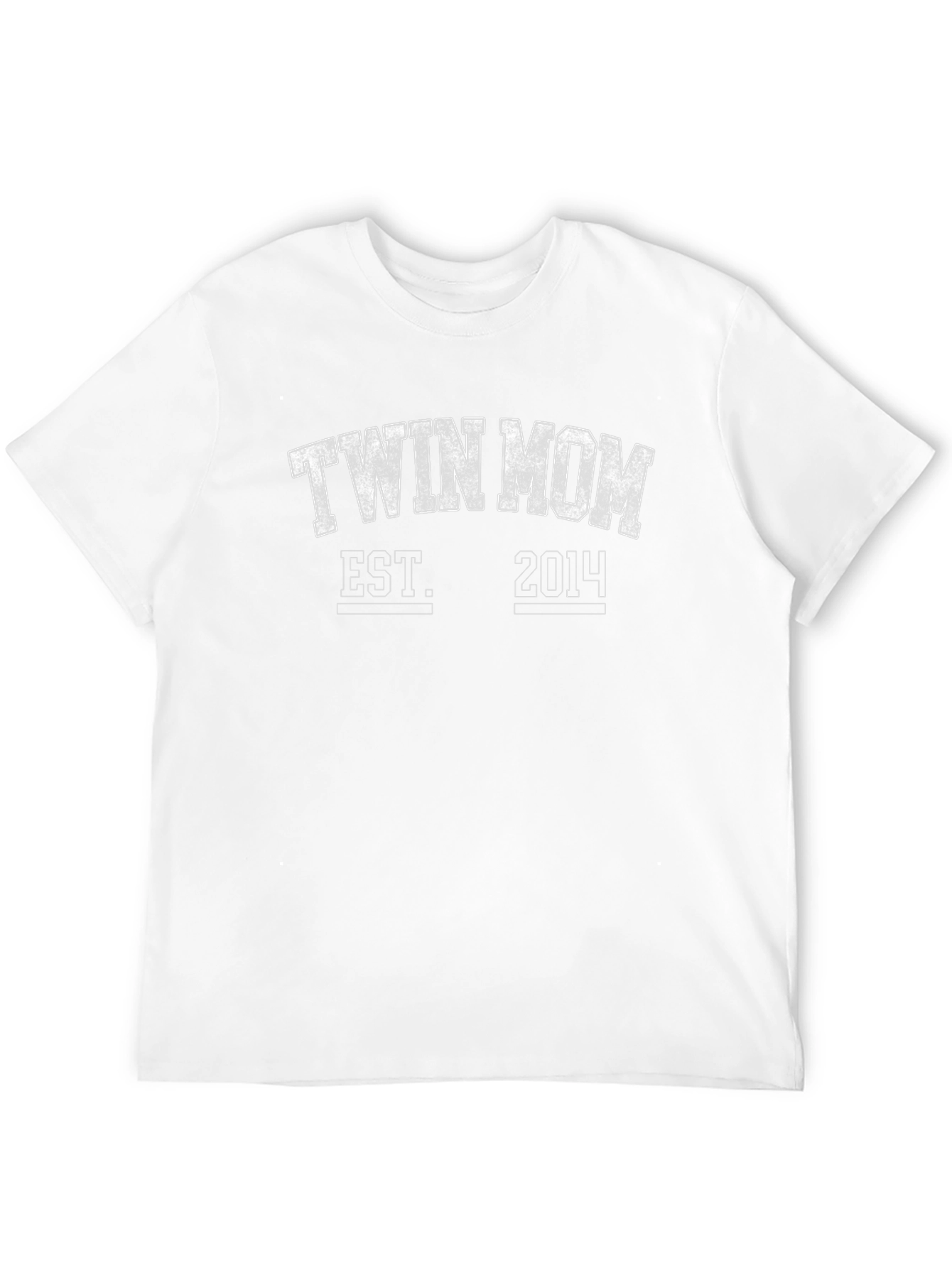 Twin Mom Est. 2014 Black T-Shirt