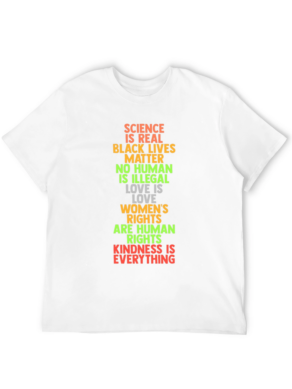 Equality Message Graphic Tee - Science is Real
