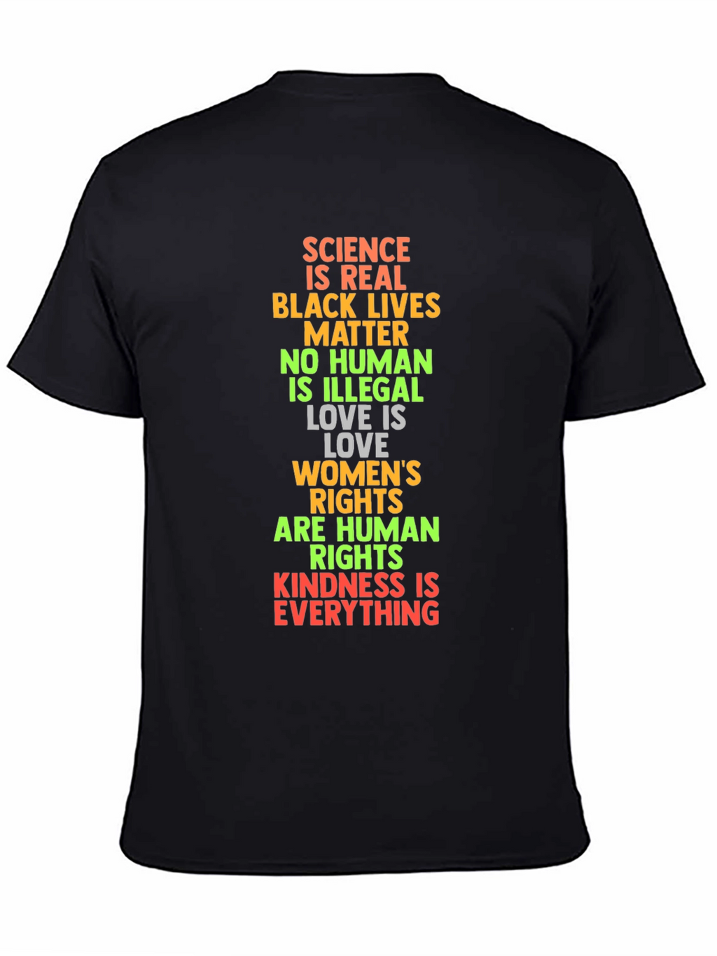 Equality Message Graphic Tee - Science is Real
