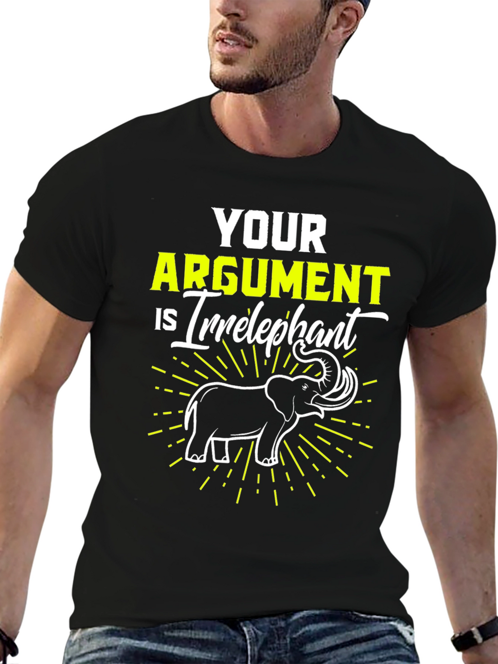 Irrelephant T-Shirt - Funny Argument Elephant Tee