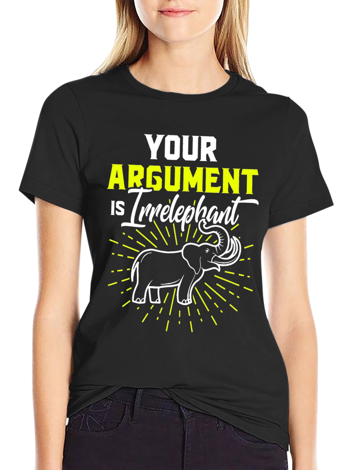 Irrelephant T-Shirt - Funny Argument Elephant Tee