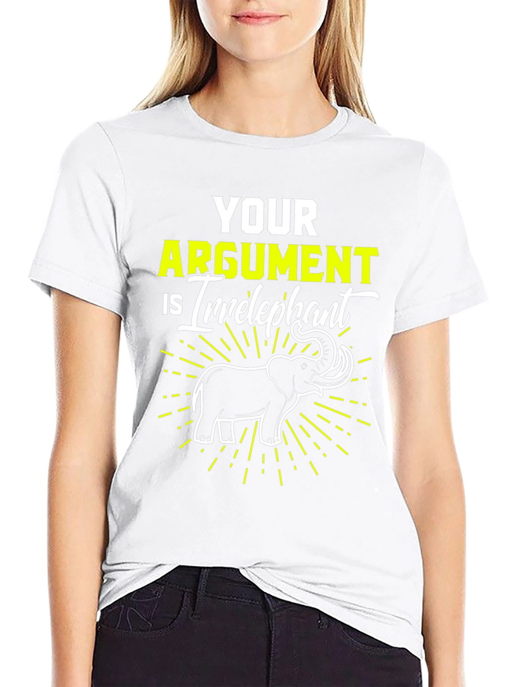 Irrelephant T-Shirt - Funny Argument Elephant Tee