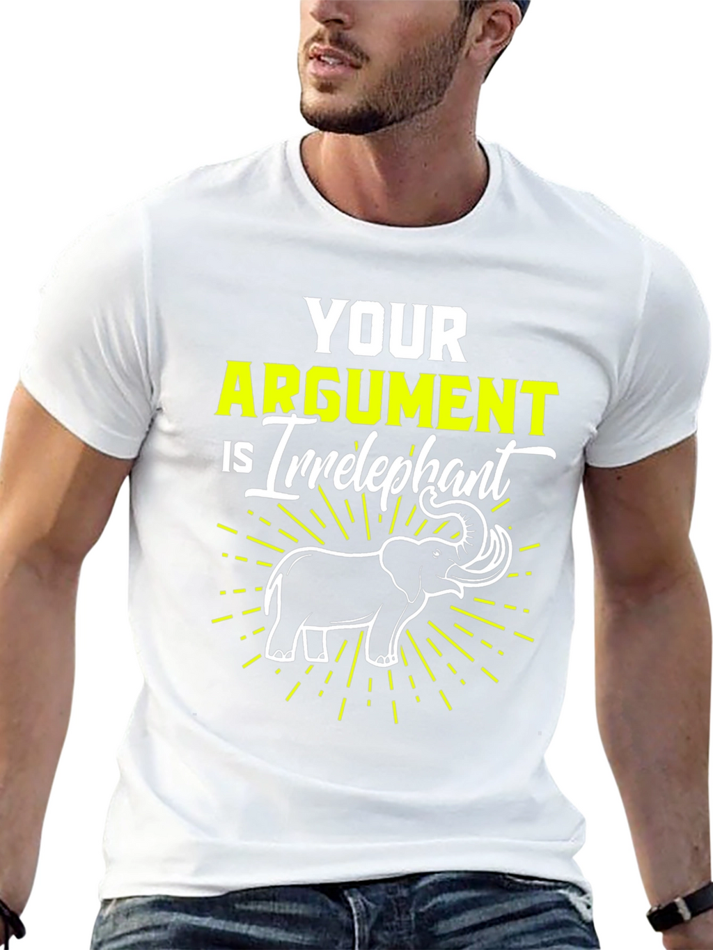 Irrelephant T-Shirt - Funny Argument Elephant Tee