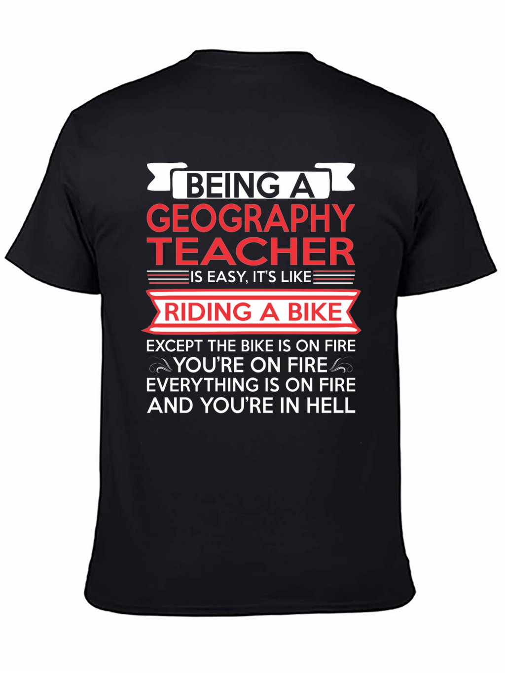 Geography Teacher Funny T-Shirt