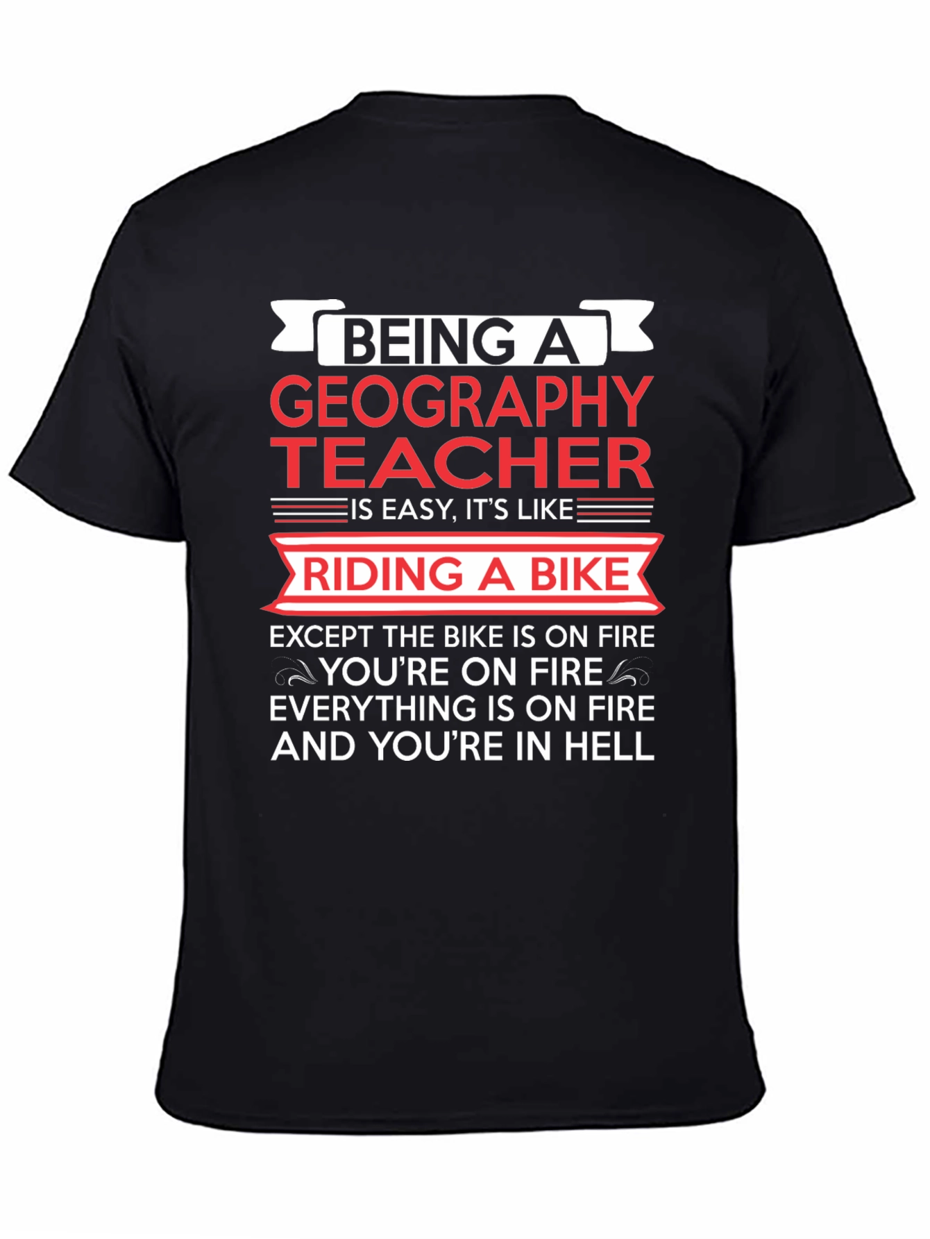 Geography Teacher Funny T-Shirt