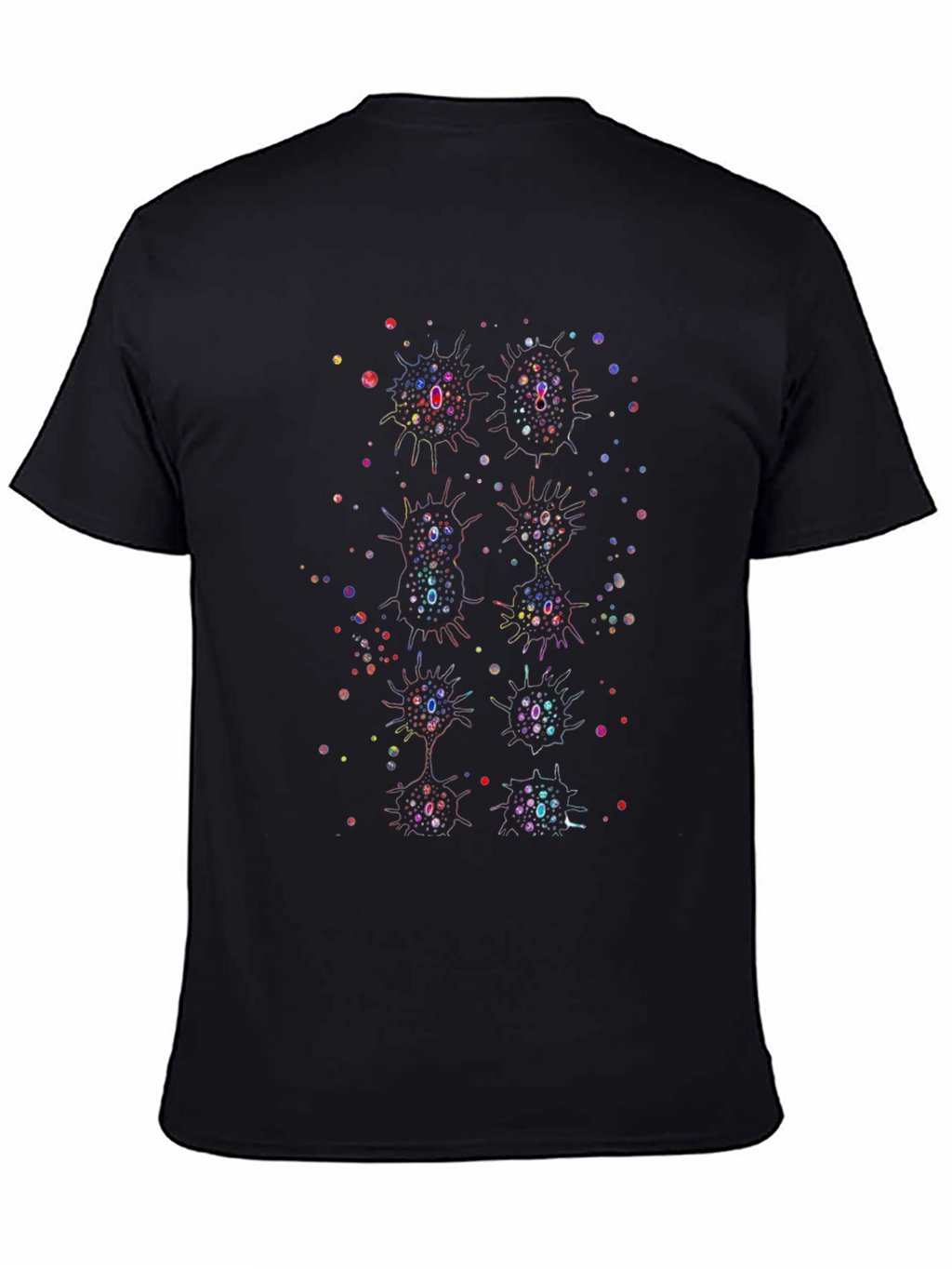 Neuron Graphic Black T-Shirt