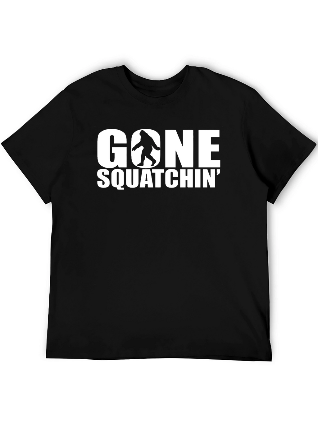 Gone Squatchin Bigfoot T-Shirt - Funny Outdoor Tee
