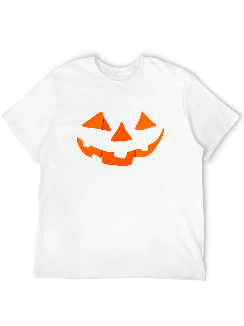 Halloween Jack-O-Lantern Graphic Tee - Black