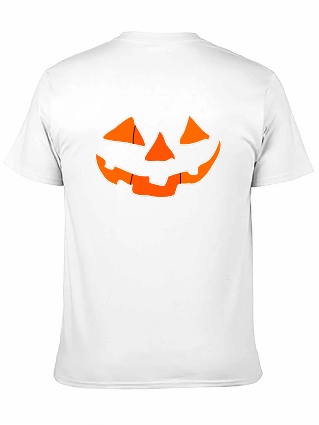 Halloween Jack-O-Lantern Graphic Tee - Black