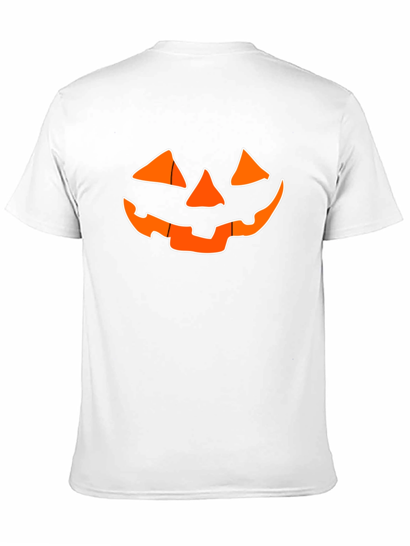 Halloween Jack-O-Lantern Graphic Tee - Black