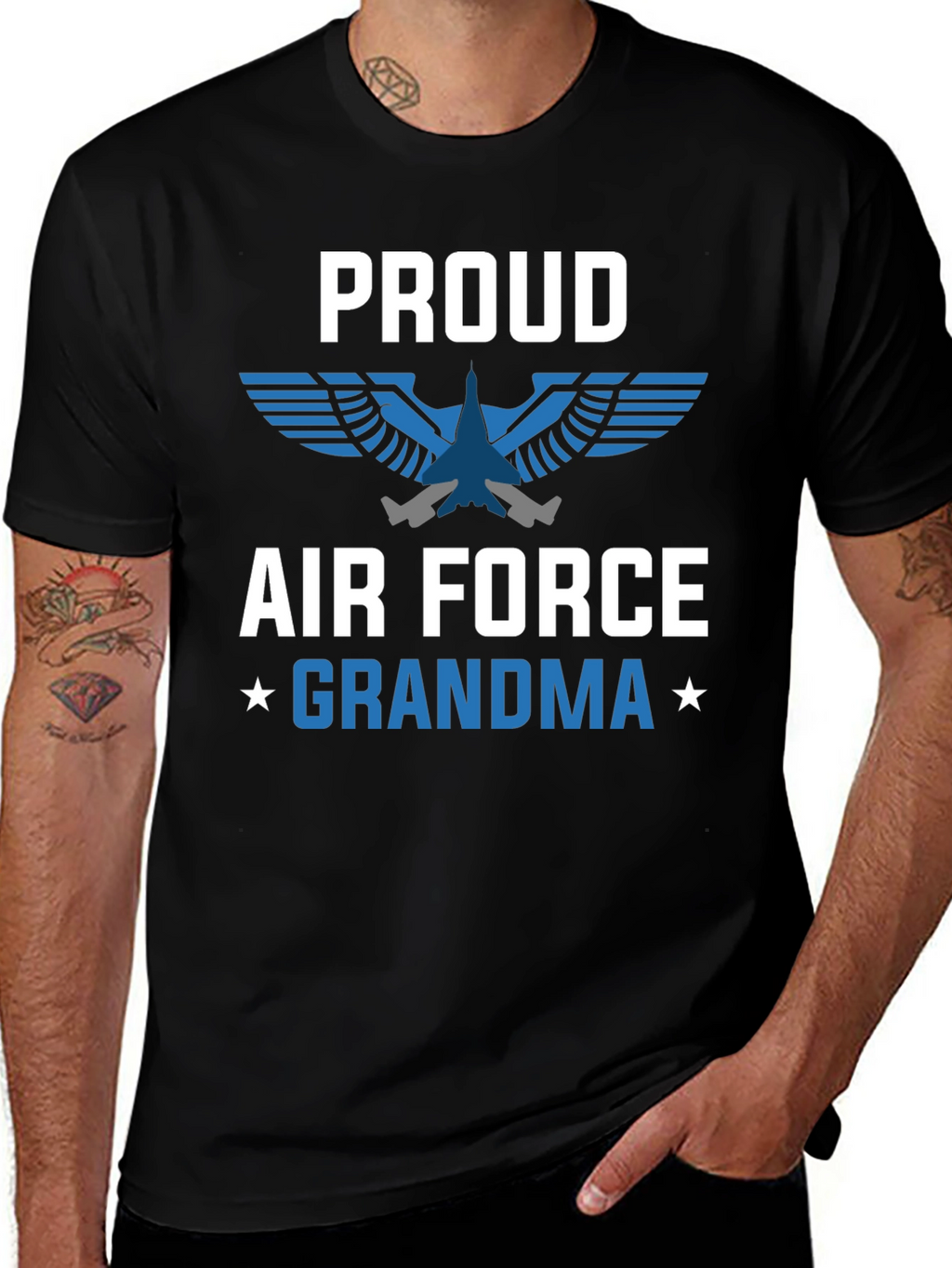 Proud Air Force Grandma T-Shirt