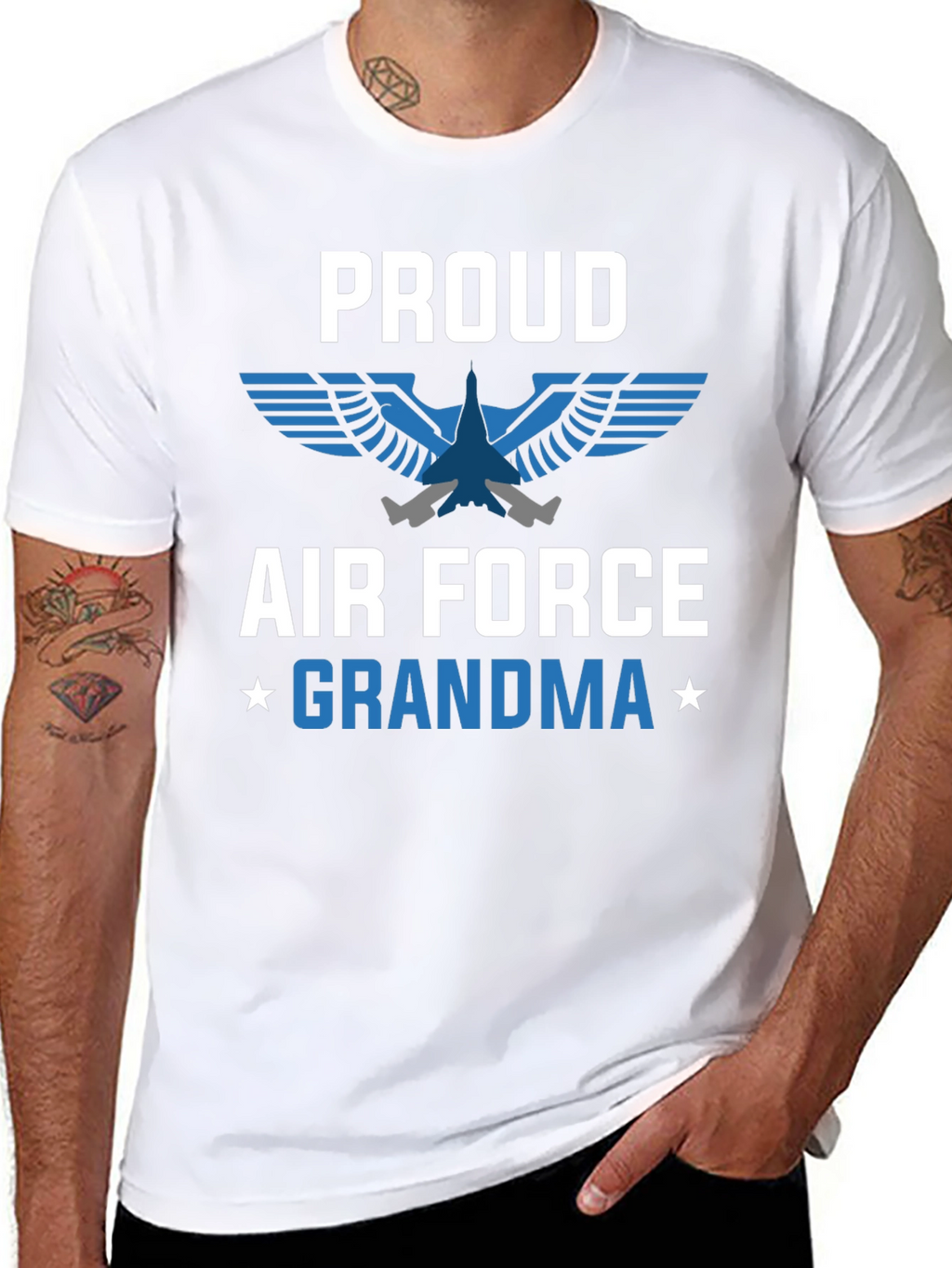 Proud Air Force Grandma T-Shirt