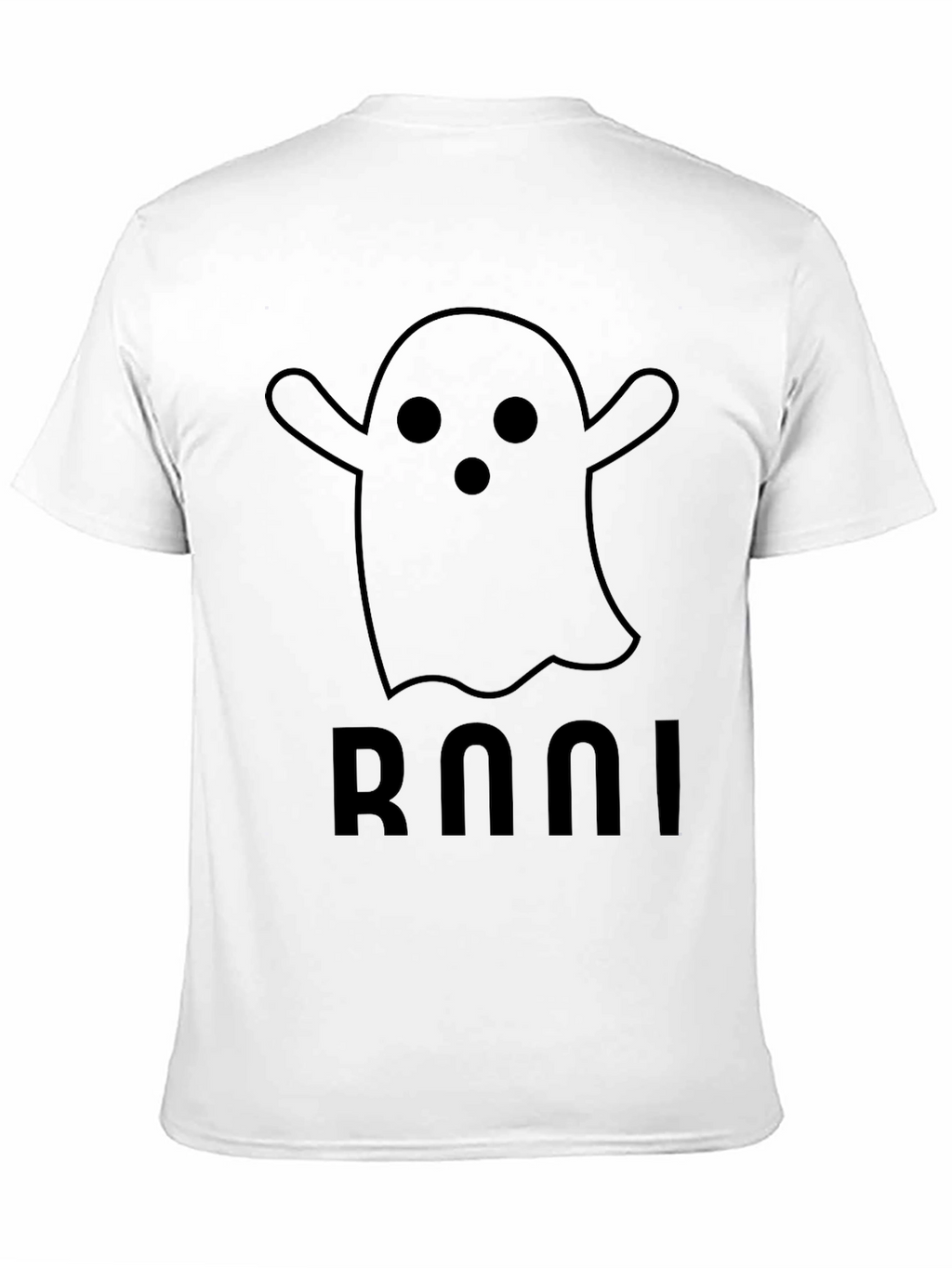 Boo! Ghost Graphic Tee - Spooky Season Shirt