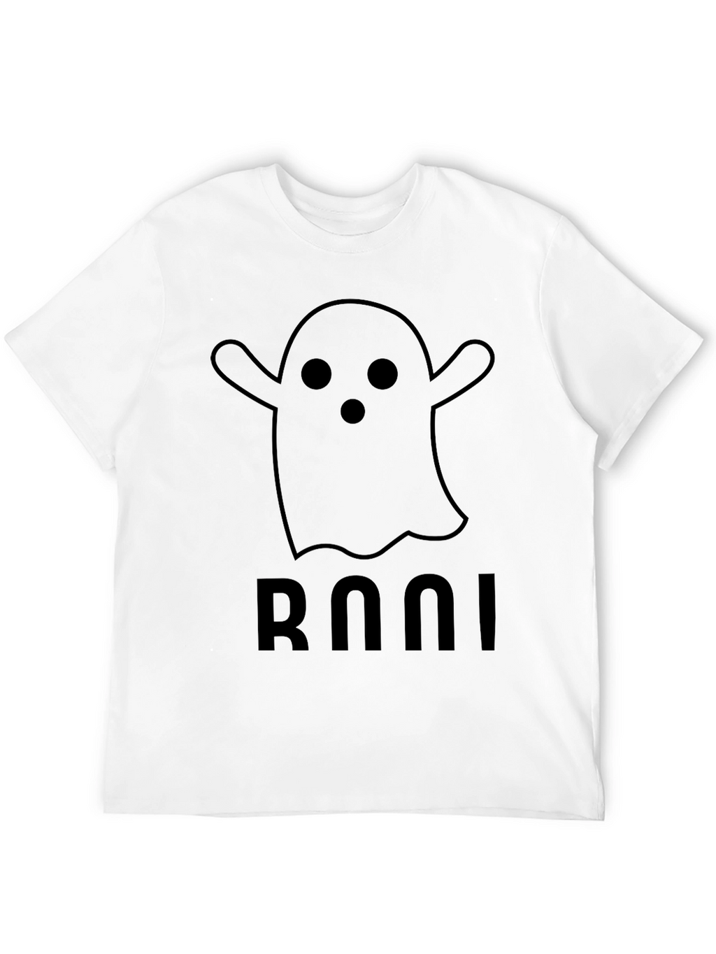 Boo! Ghost Graphic Tee - Spooky Season Shirt