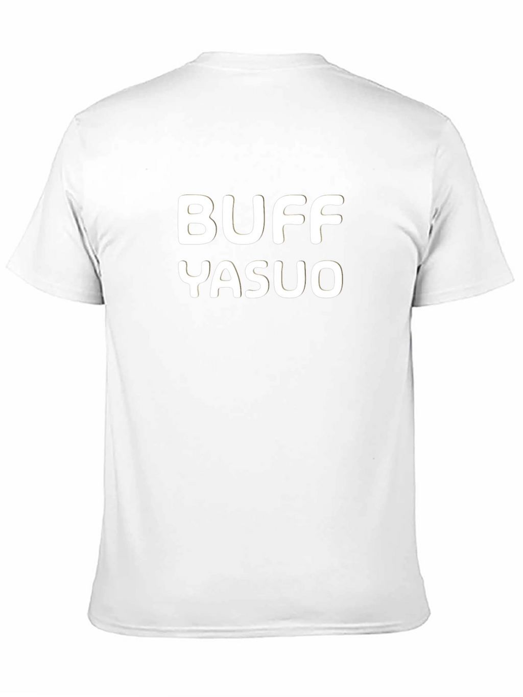 Buff Yasuo Black Graphic Tee
