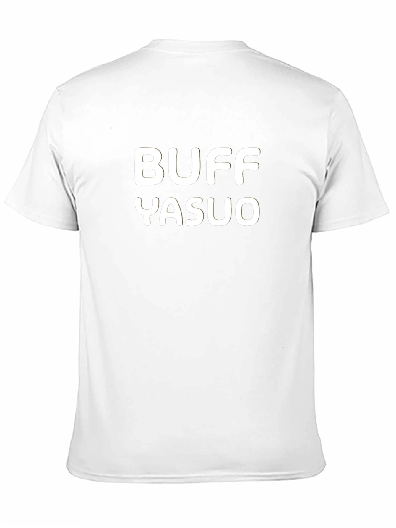 Buff Yasuo Black Graphic Tee