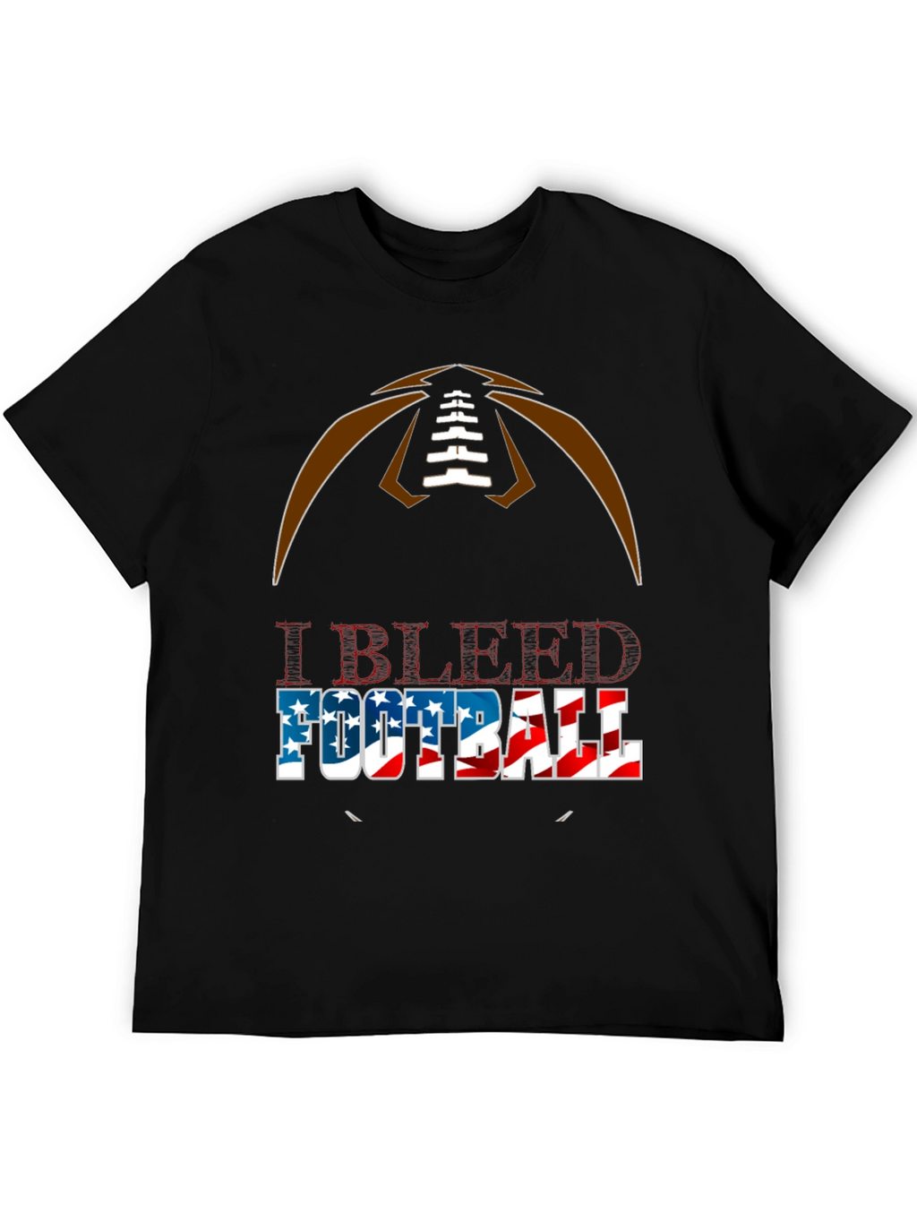 I Bleed Football T-Shirt