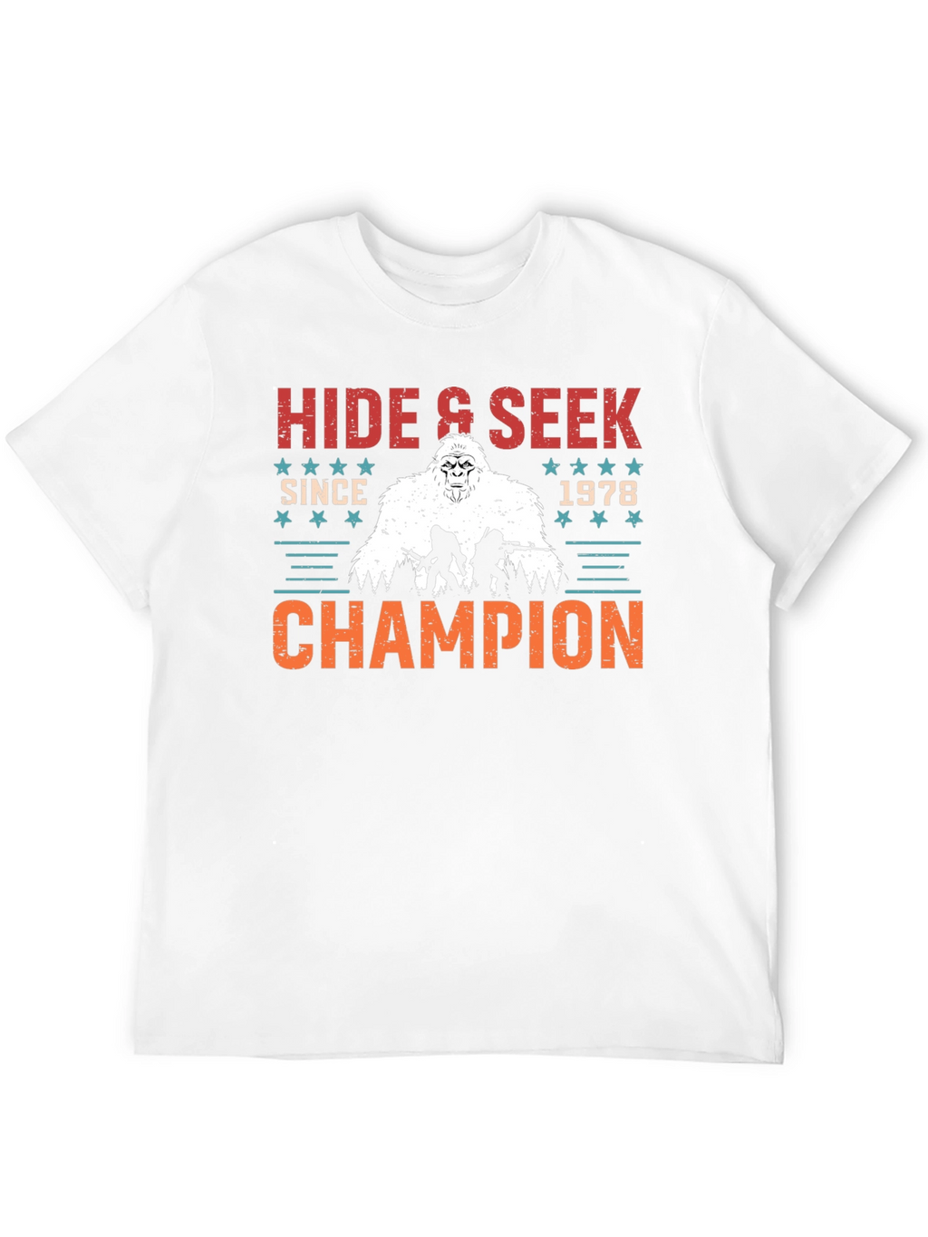 Hide & Seek Champion 1978 Bigfoot Graphic T-Shirt