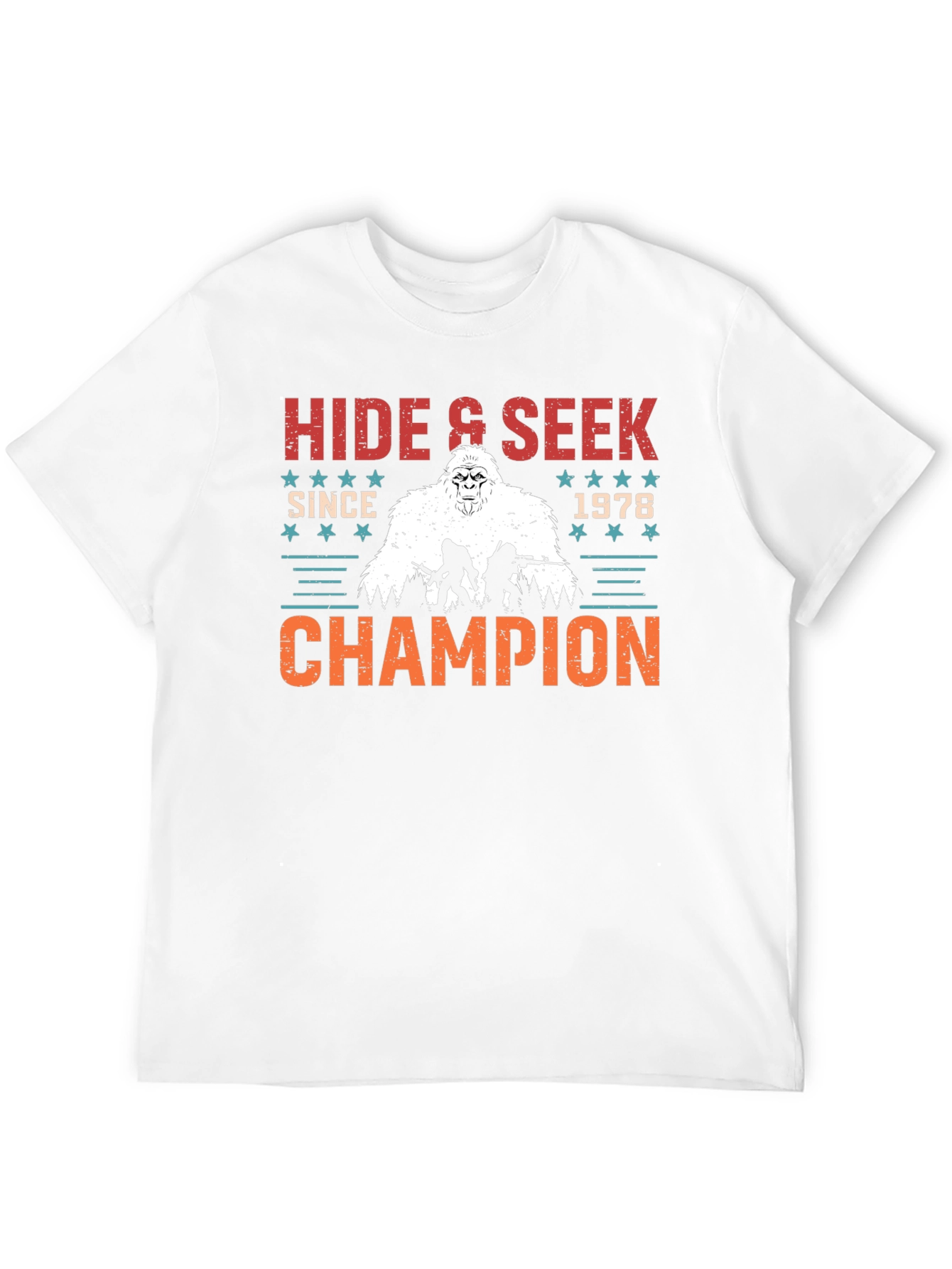 Hide & Seek Champion 1978 Bigfoot Graphic T-Shirt