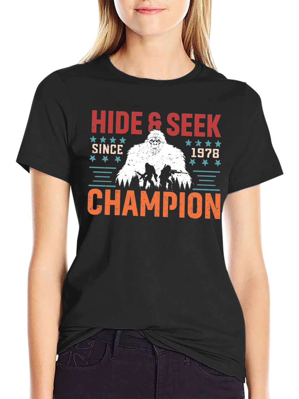 Hide & Seek Champion 1978 Bigfoot Graphic T-Shirt