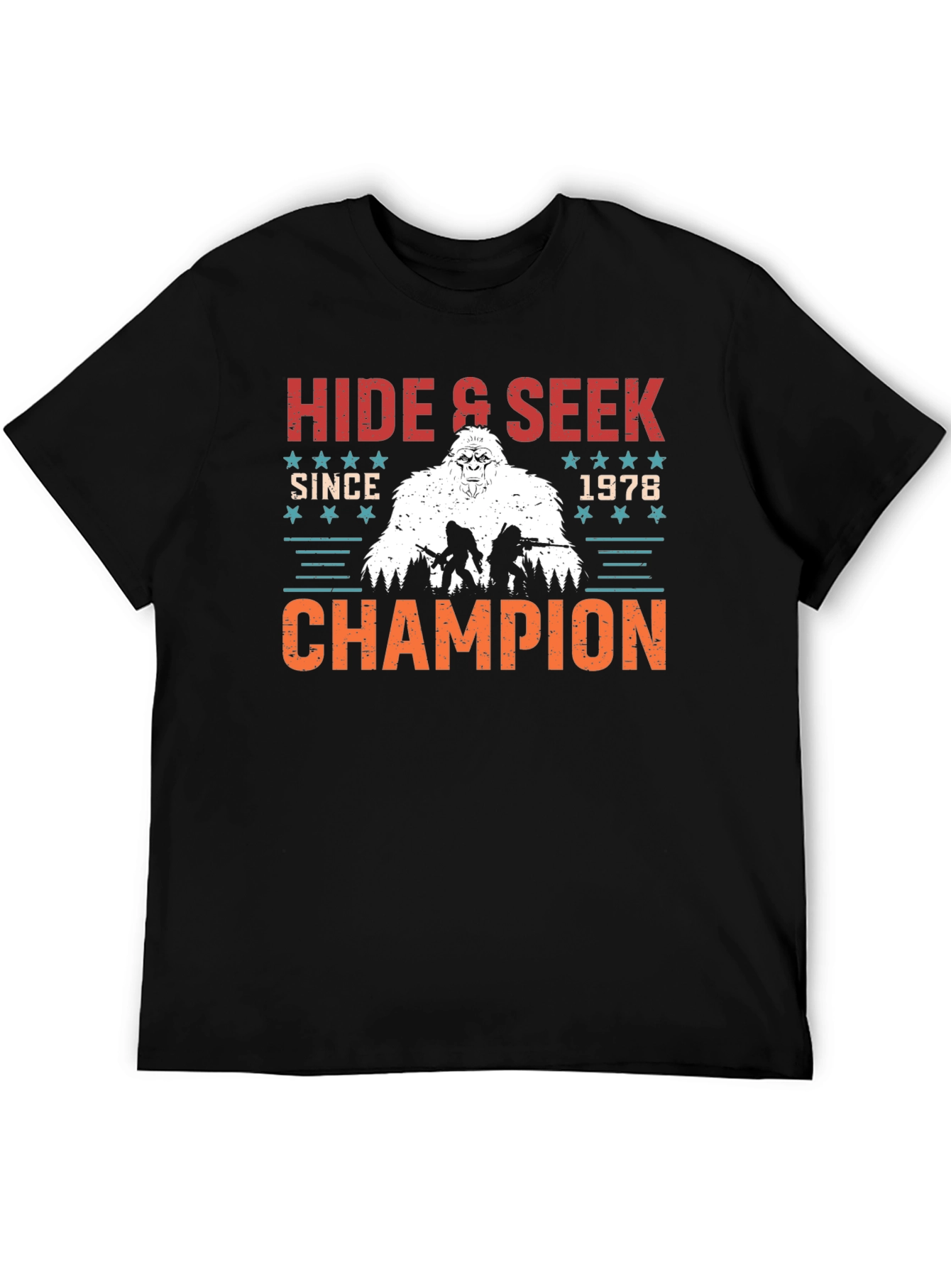 Hide & Seek Champion 1978 Bigfoot Graphic T-Shirt