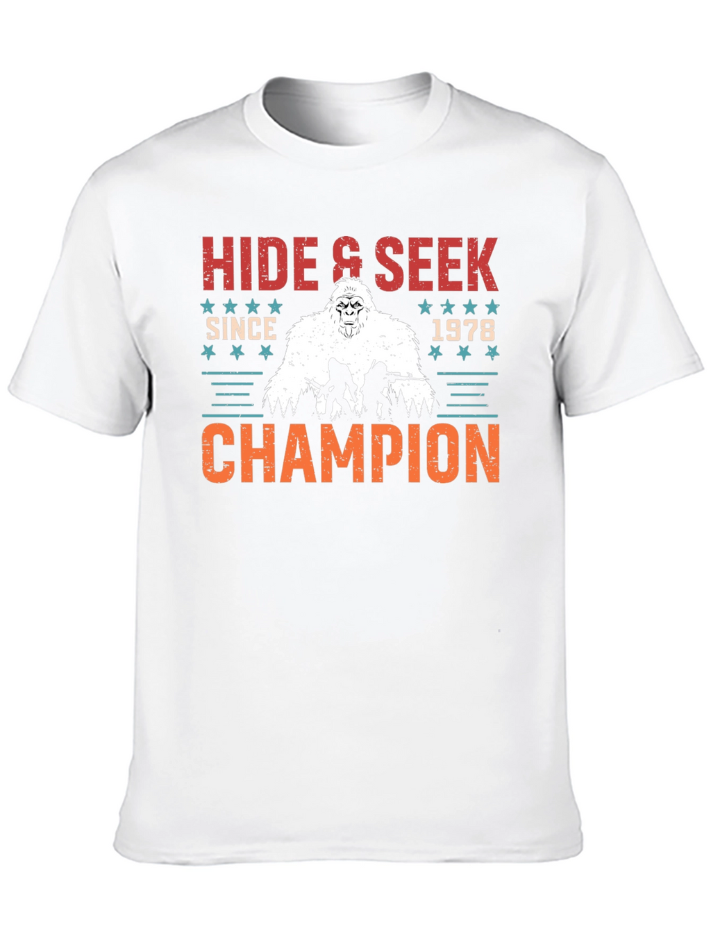 Hide & Seek Champion 1978 Bigfoot Graphic T-Shirt