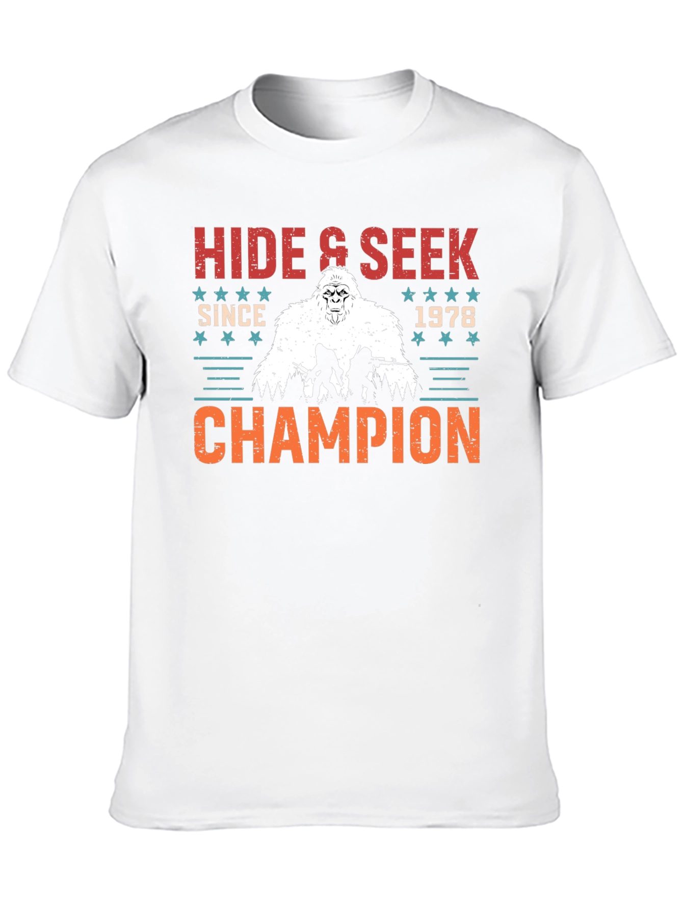 Hide & Seek Champion 1978 Bigfoot Graphic T-Shirt