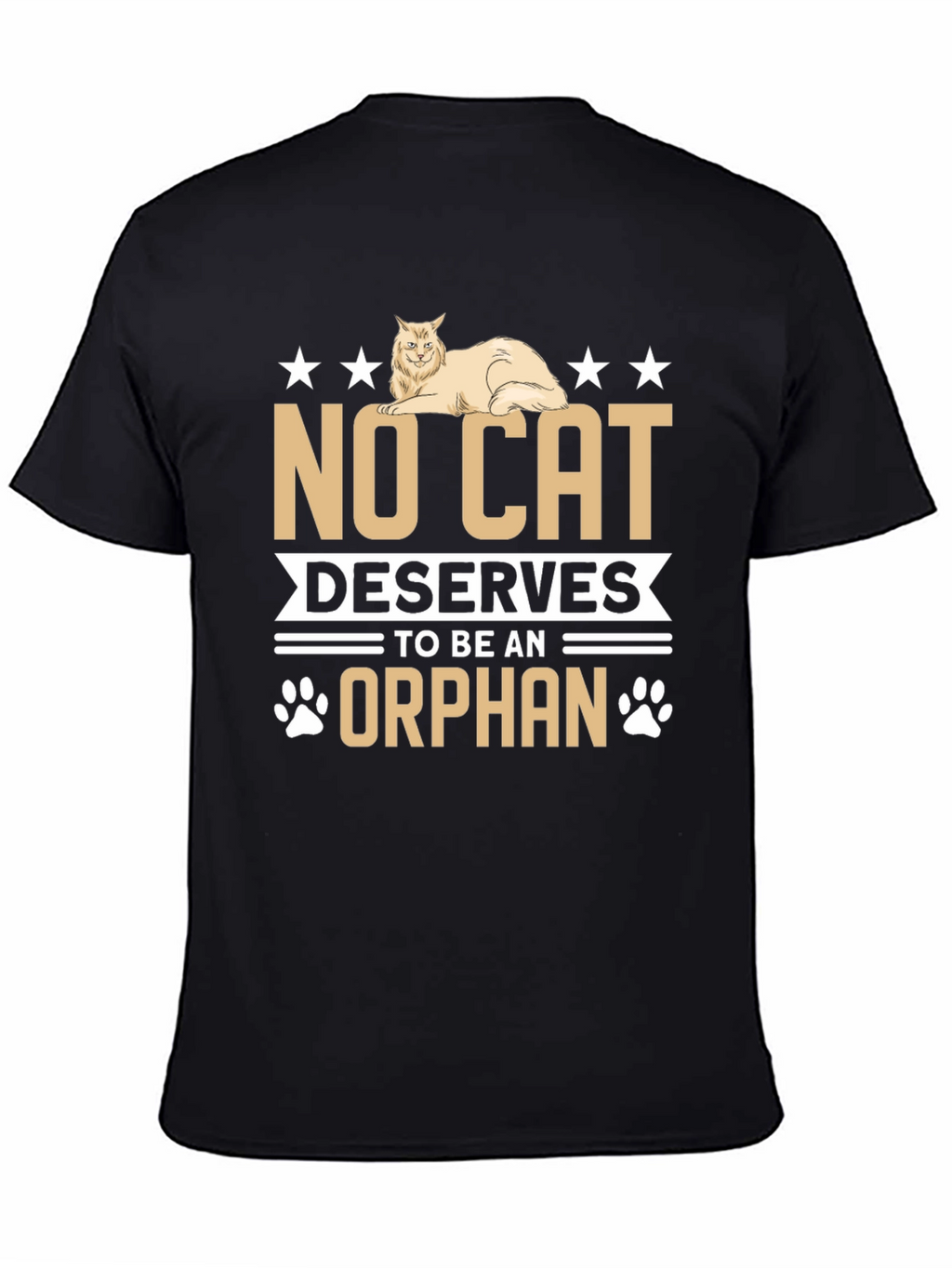 No Cat Deserves to Be an Orphan T-Shirt