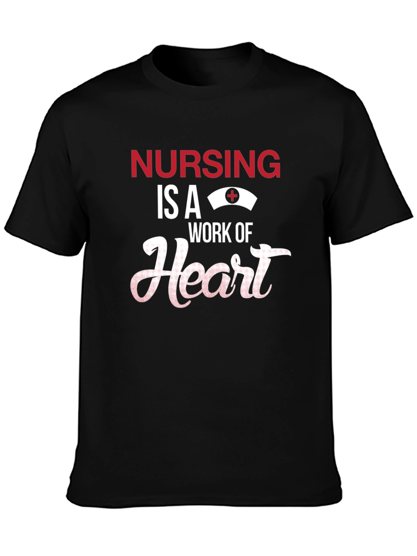 Nursing is a Work of Heart T-Shirt