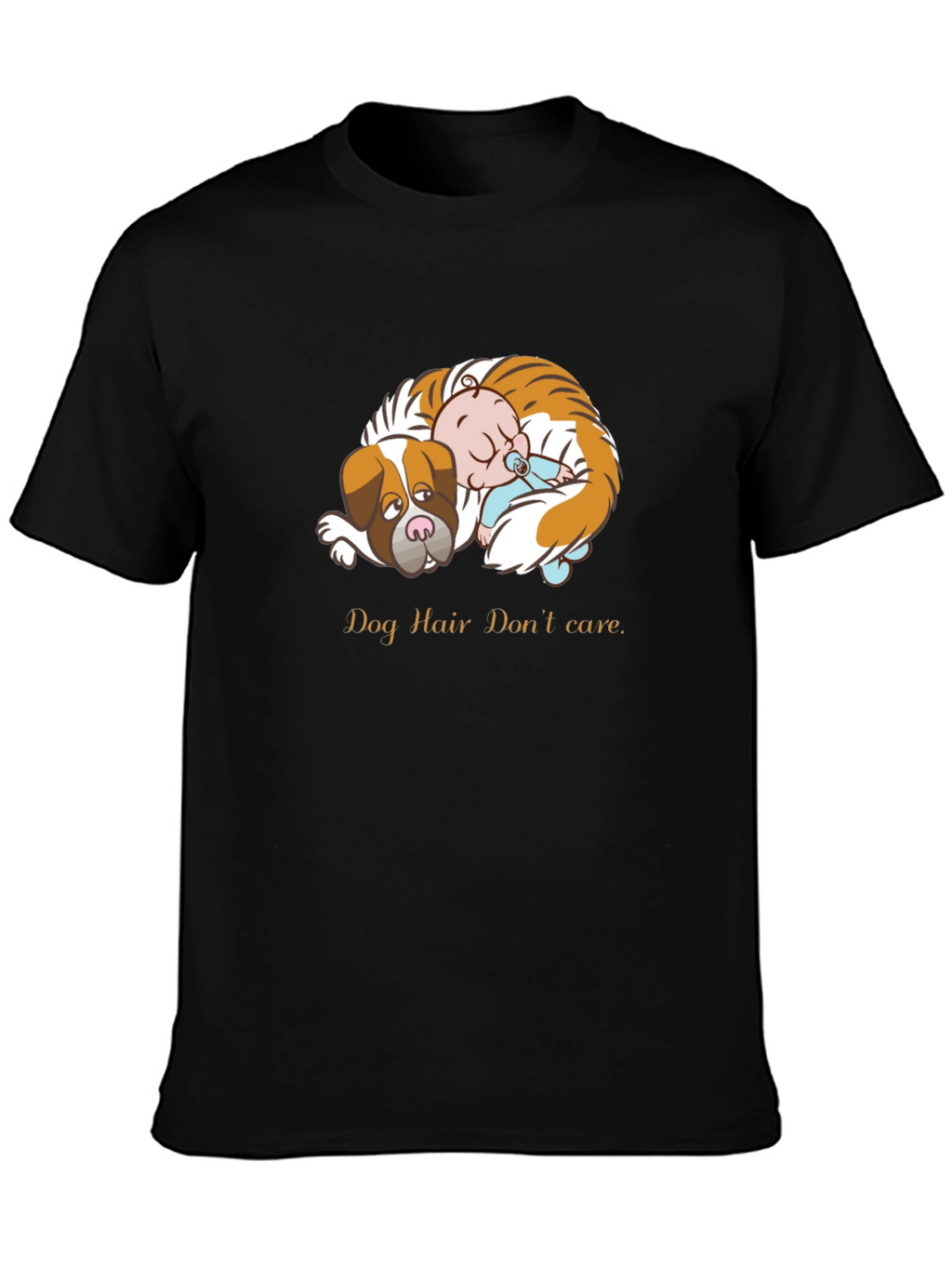 Dog Hair Dont Care Graphic Tee