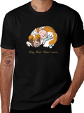 Dog Hair Dont Care Graphic Tee