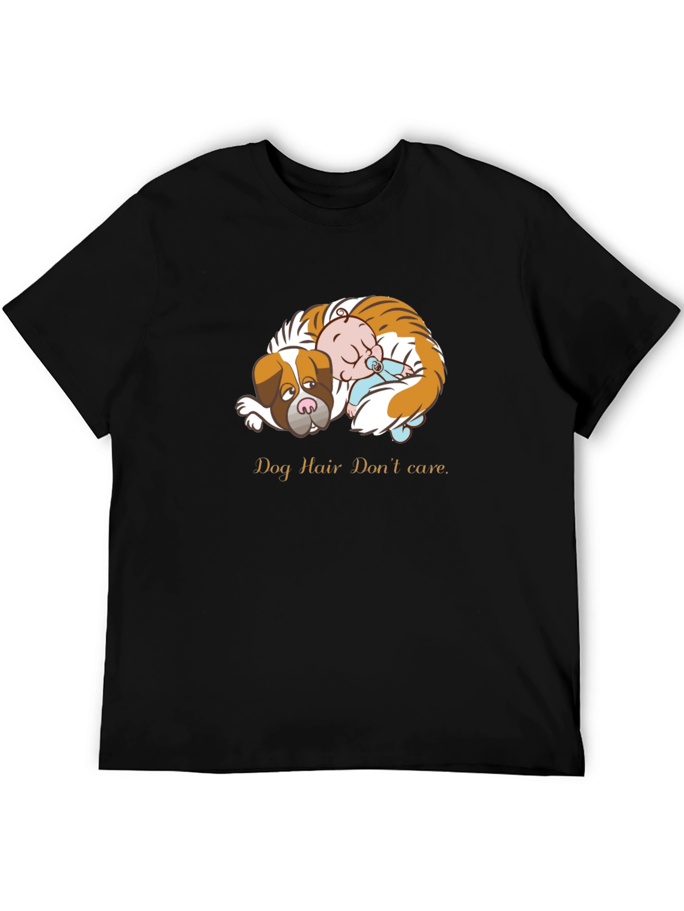 Dog Hair Dont Care Graphic Tee