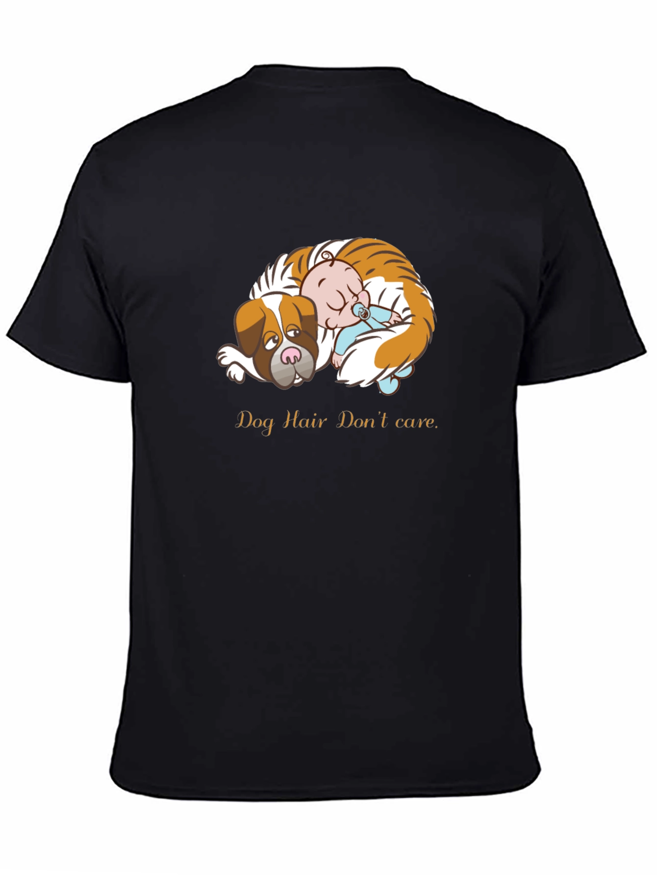 Dog Hair Dont Care Graphic Tee