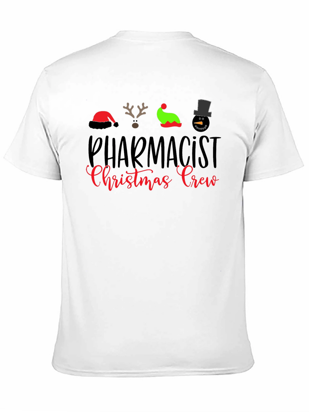Pharmacist Christmas Crew Holiday T-Shirt