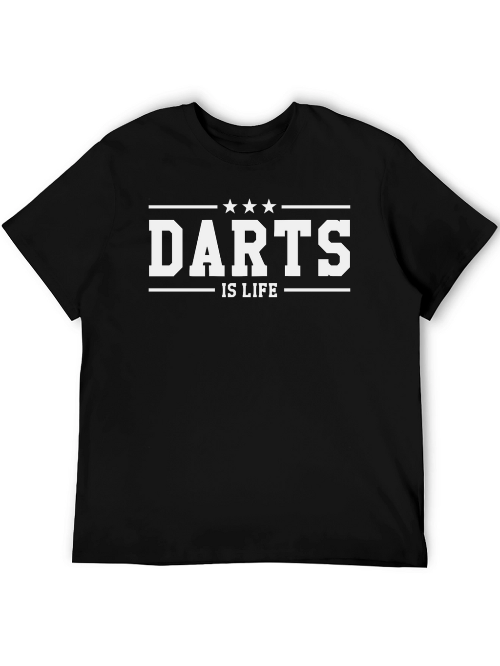 Darts is Life Black T-Shirt