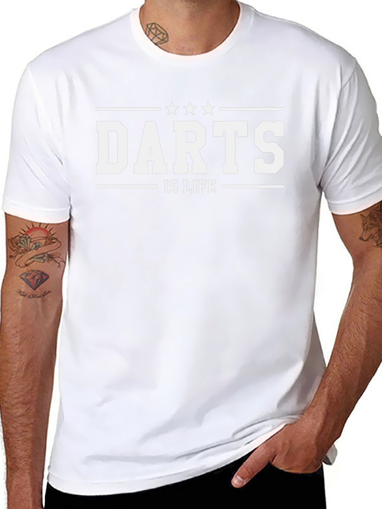 Darts is Life Black T-Shirt