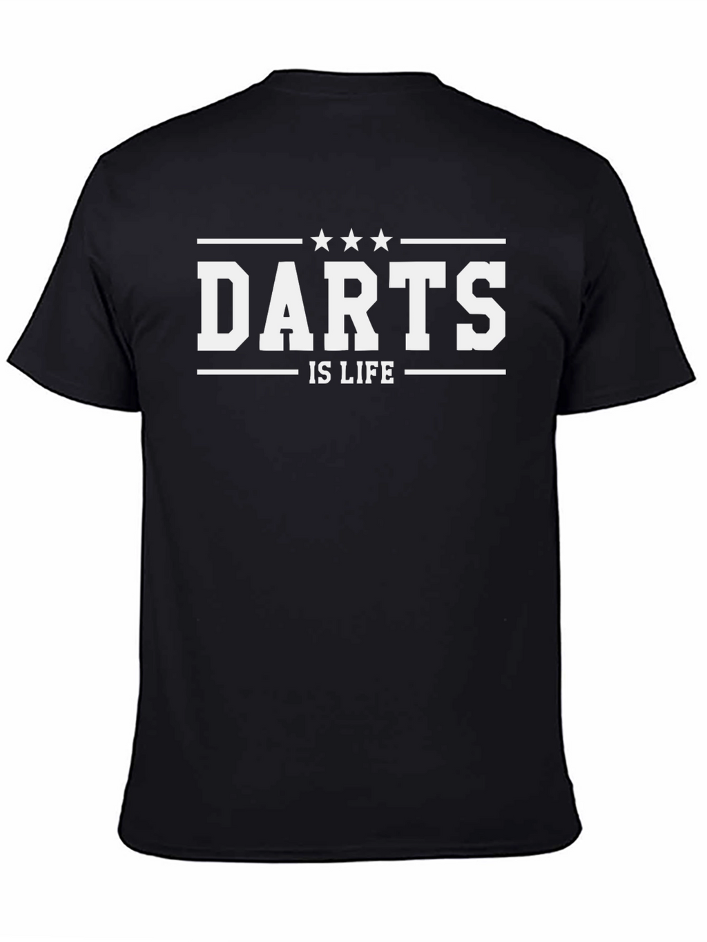 Darts is Life Black T-Shirt