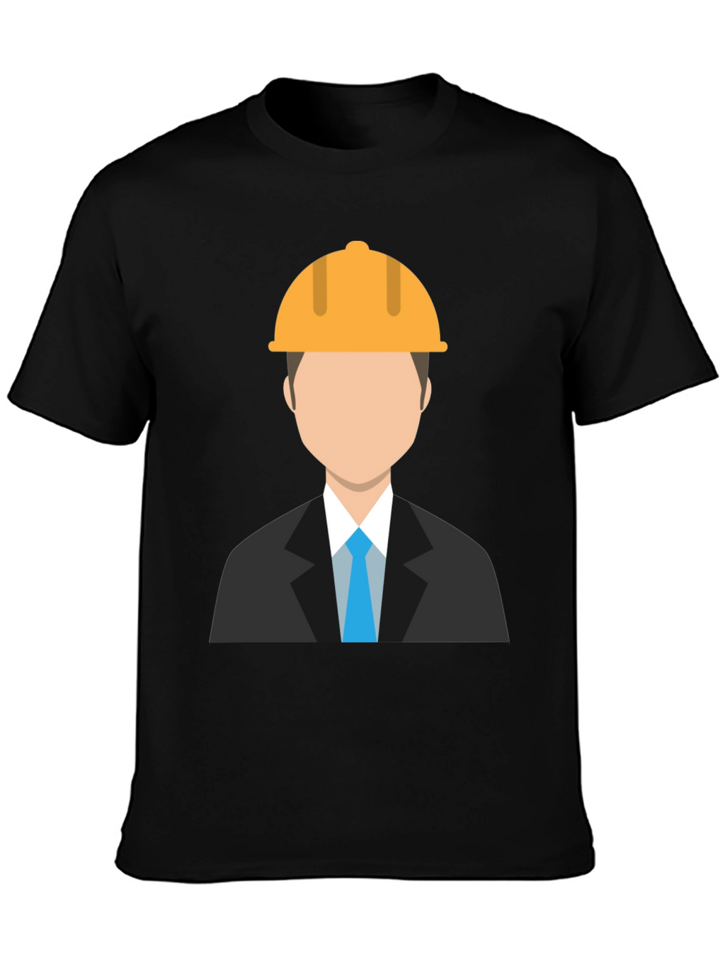 Engineer Graphic T-Shirt - Black