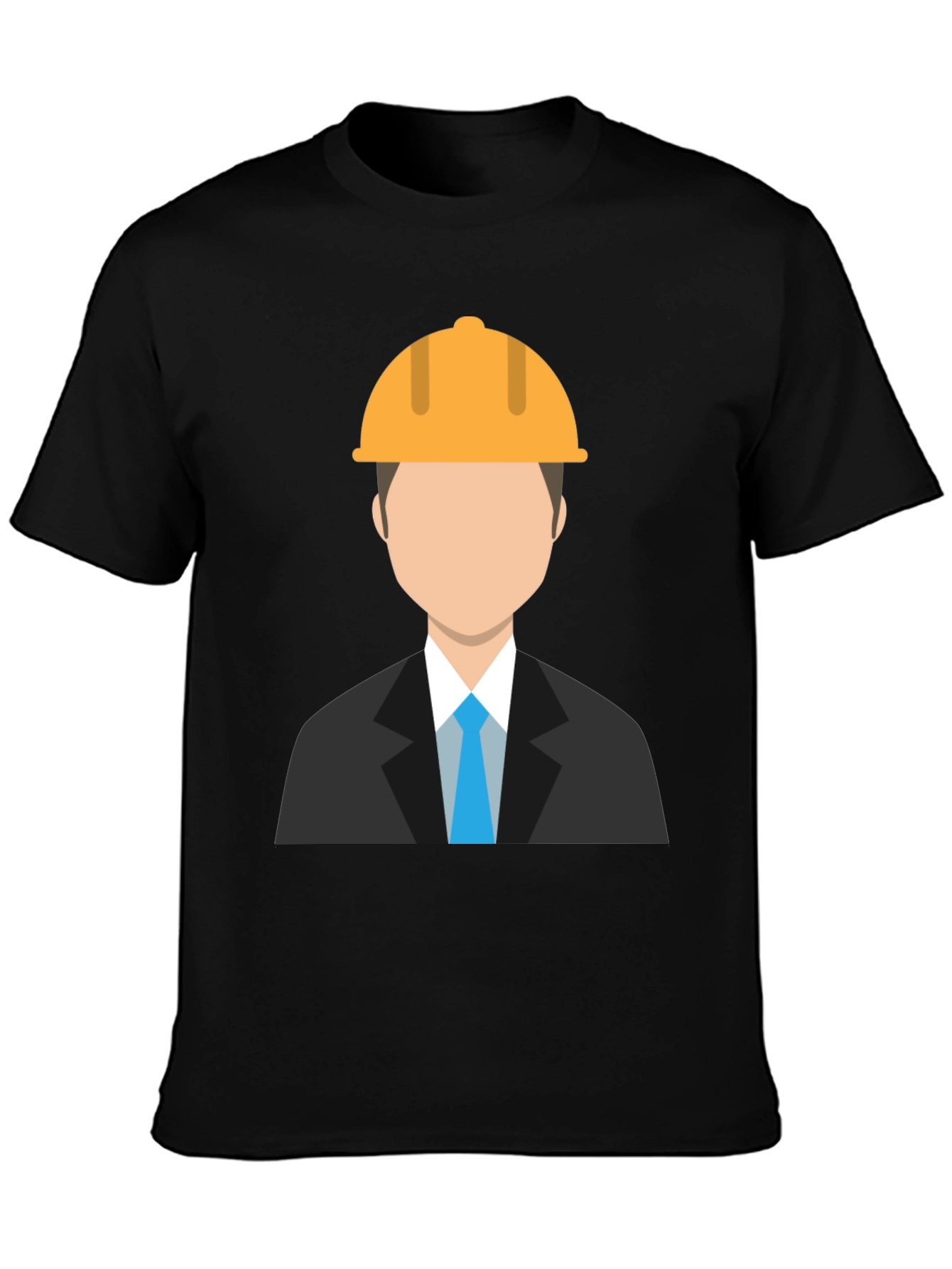 Engineer Graphic T-Shirt - Black