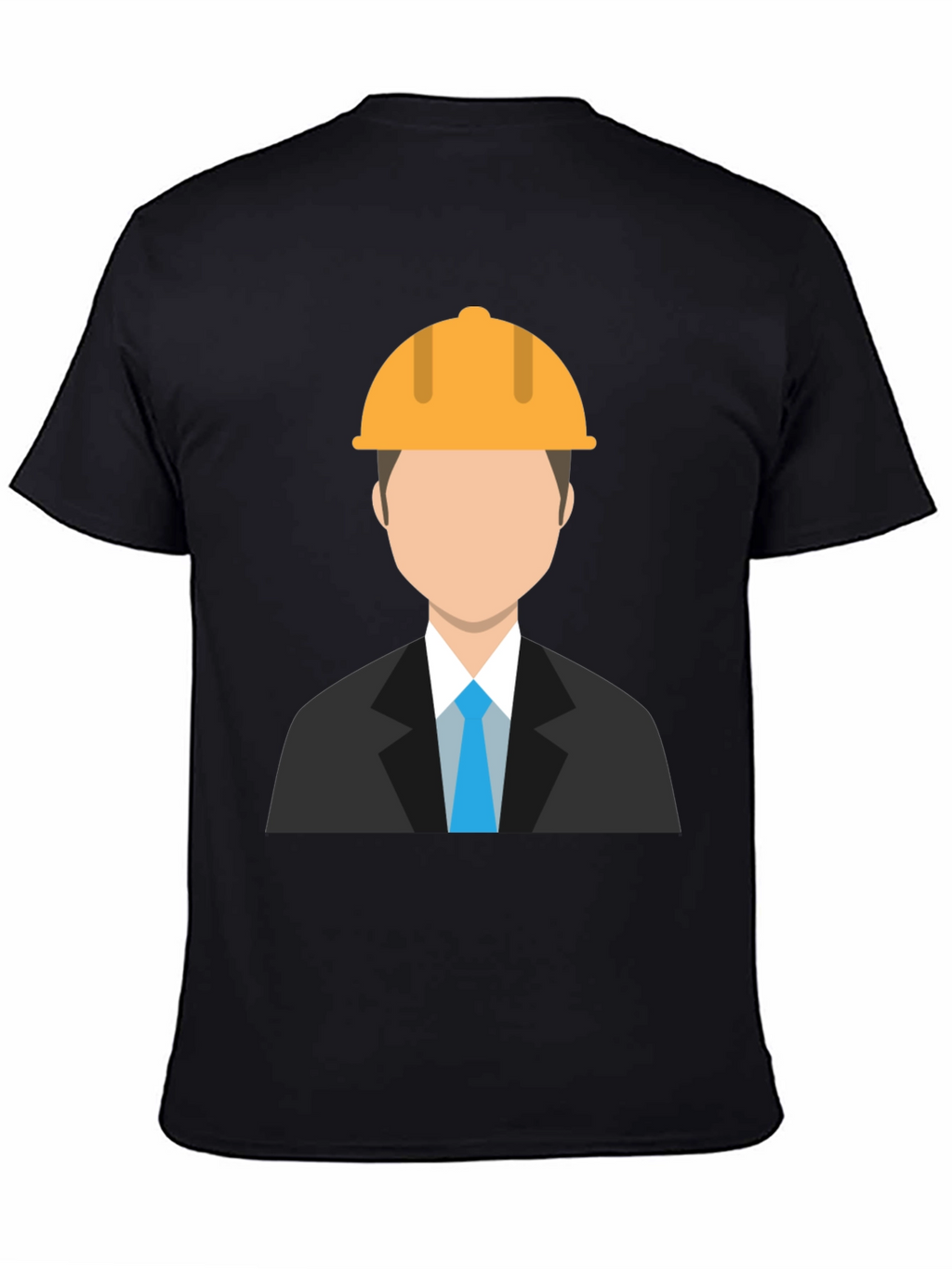 Engineer Graphic T-Shirt - Black