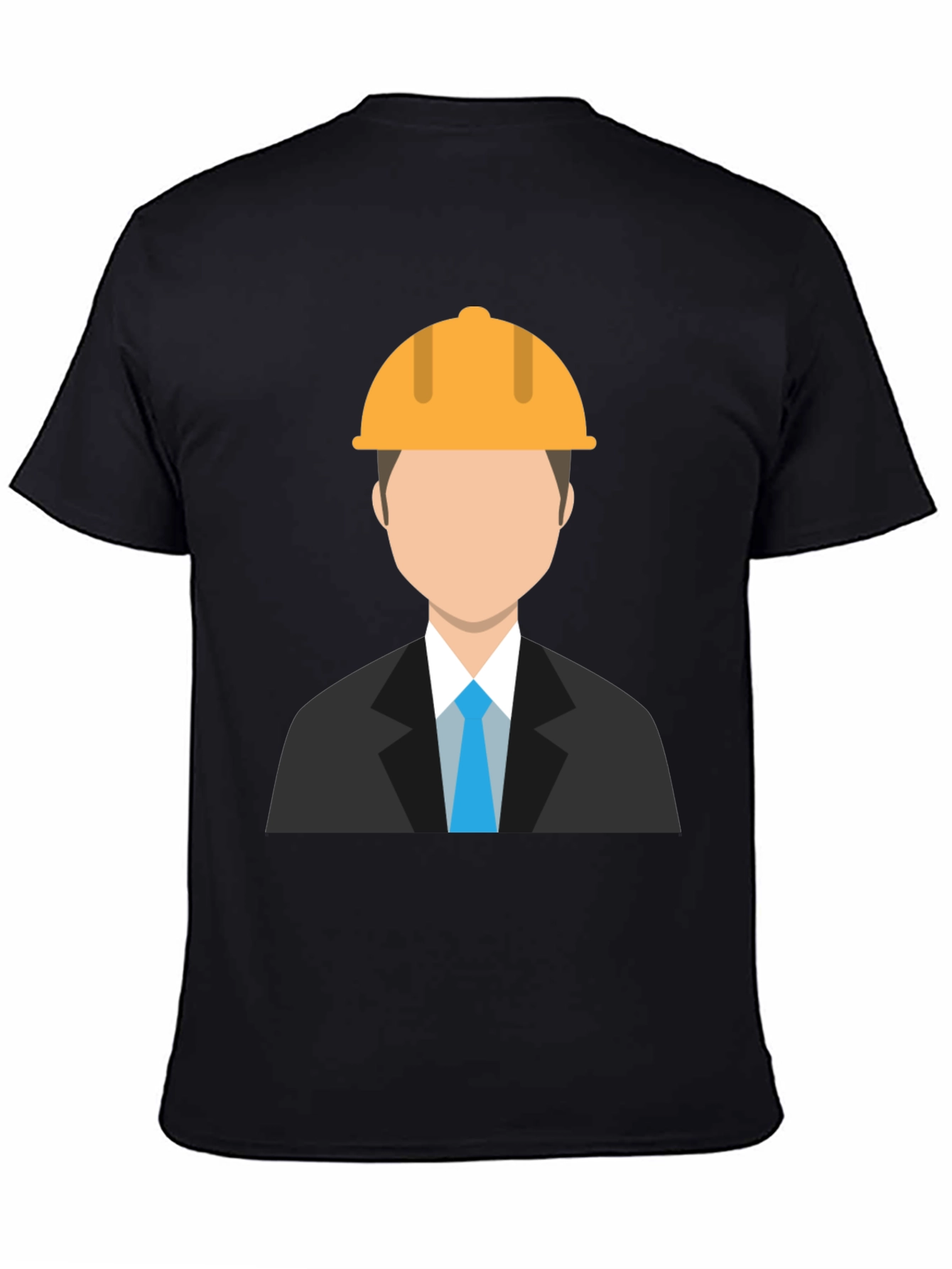 Engineer Graphic T-Shirt - Black