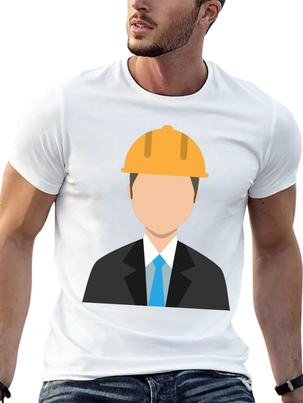 Engineer Graphic T-Shirt - Black