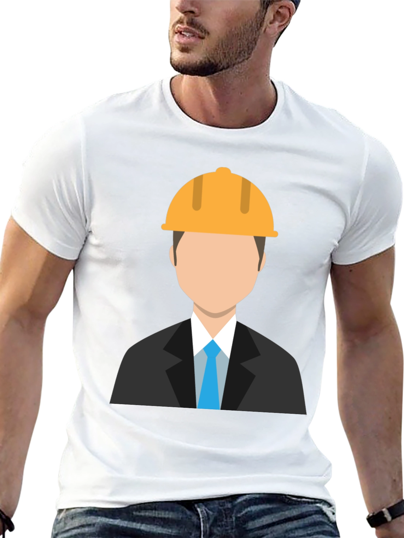 Engineer Graphic T-Shirt - Black