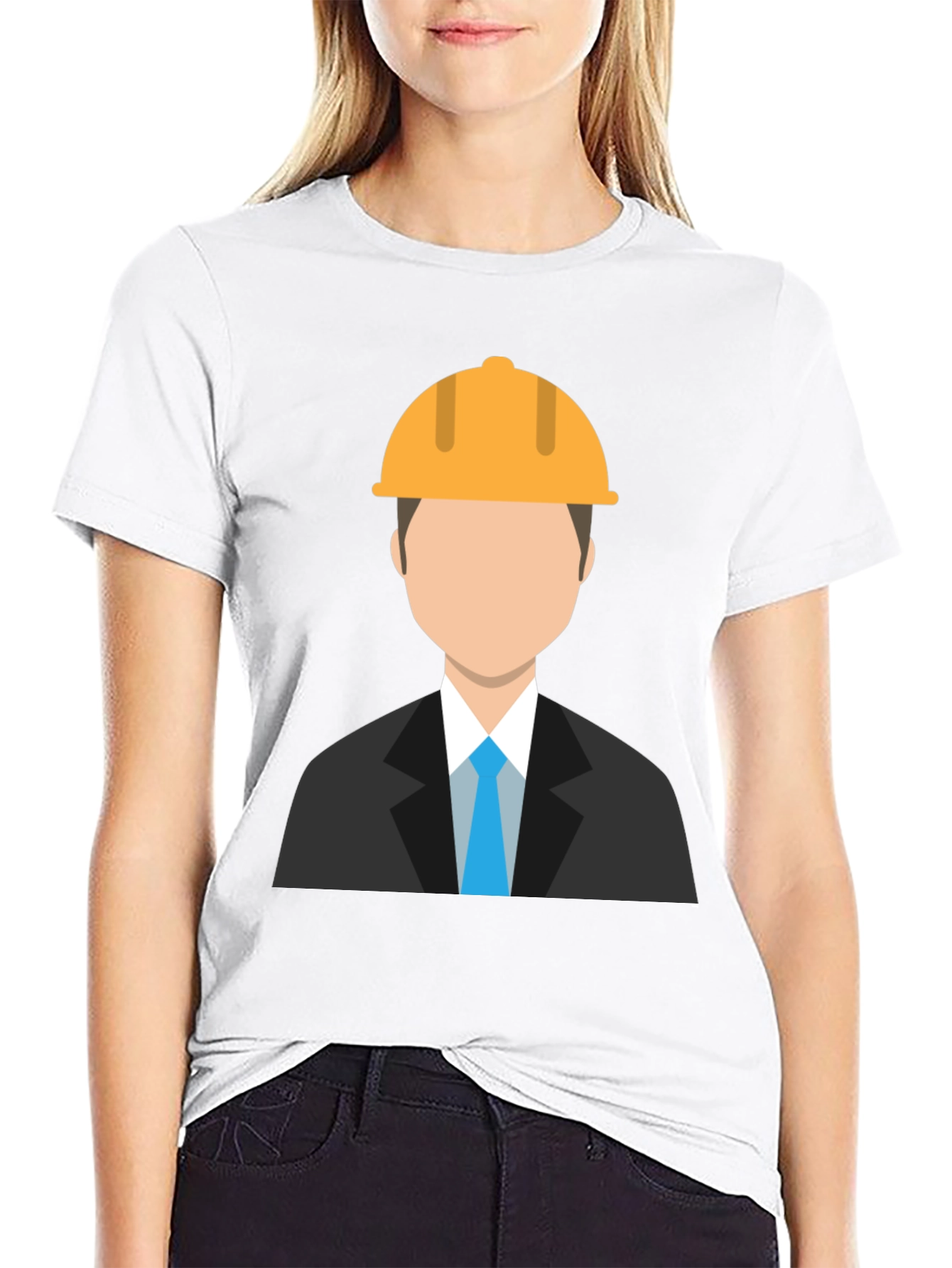 Engineer Graphic T-Shirt - Black