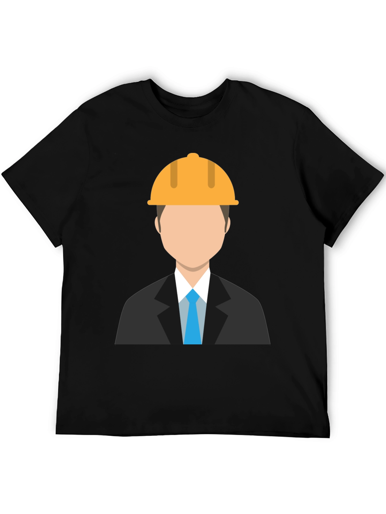 Engineer Graphic T-Shirt - Black