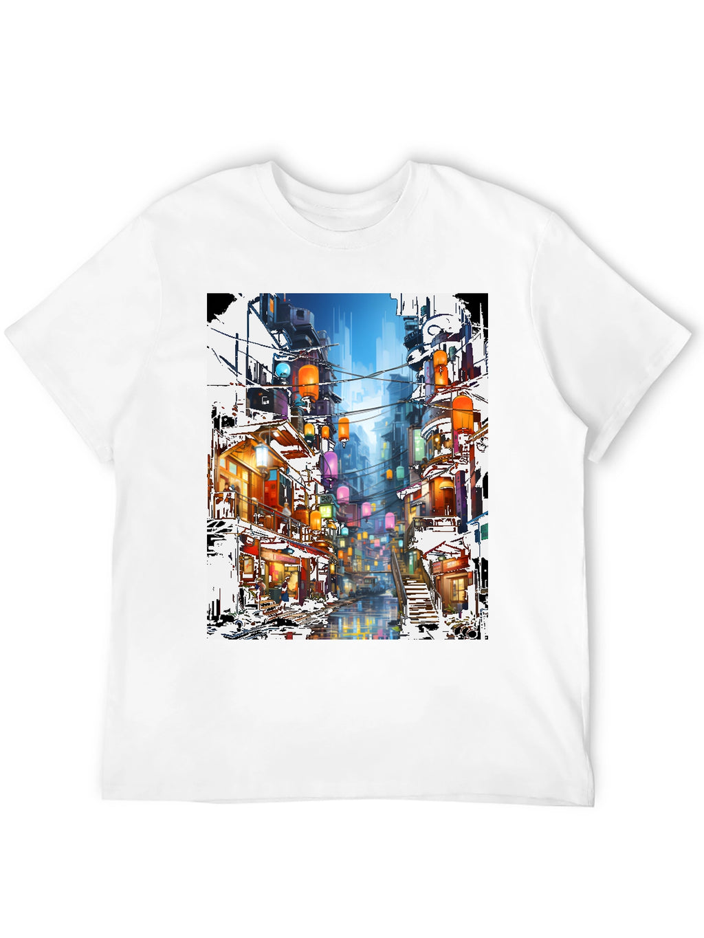Urban Lantern Art T-Shirt