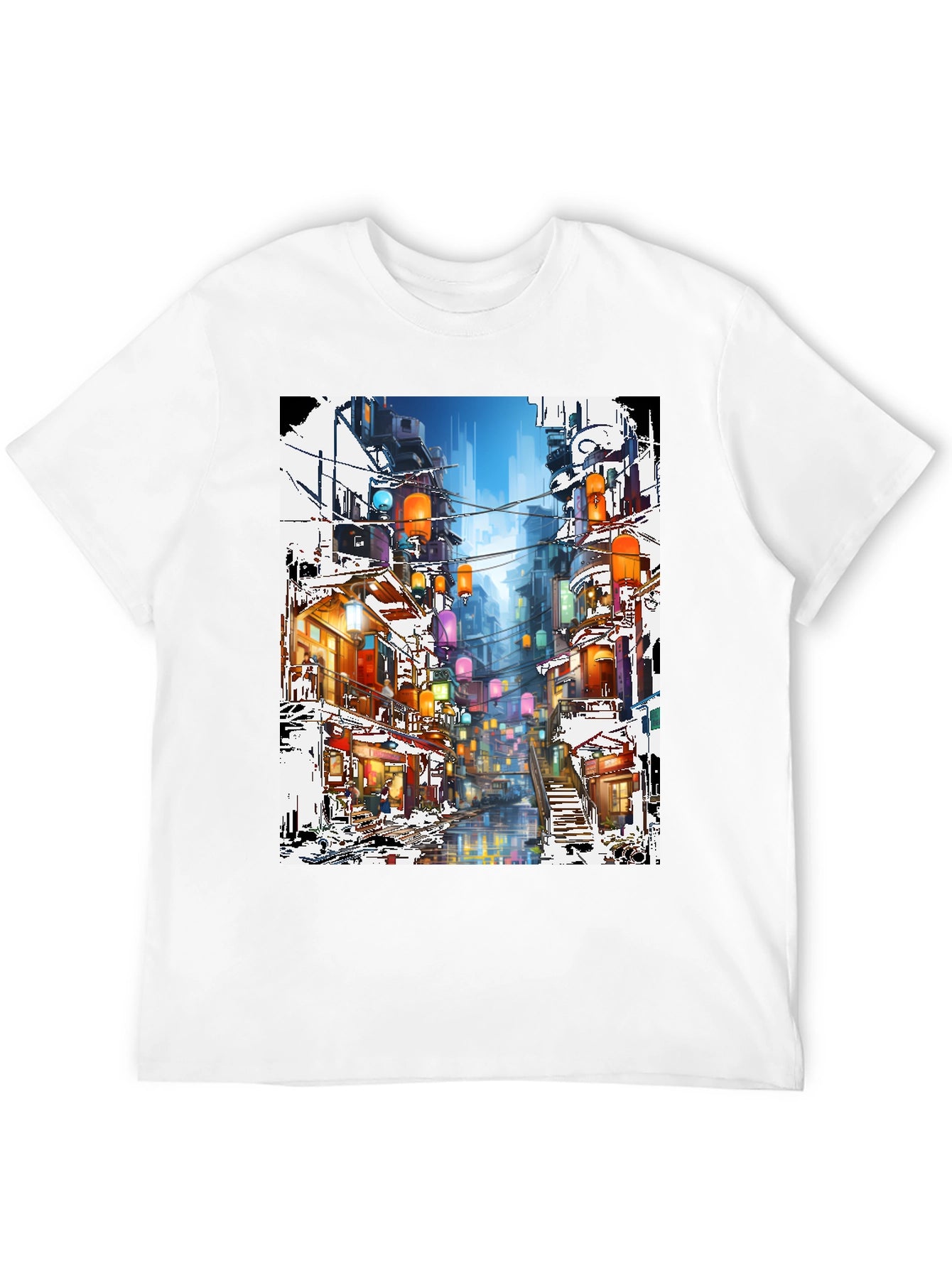 Urban Lantern Art T-Shirt
