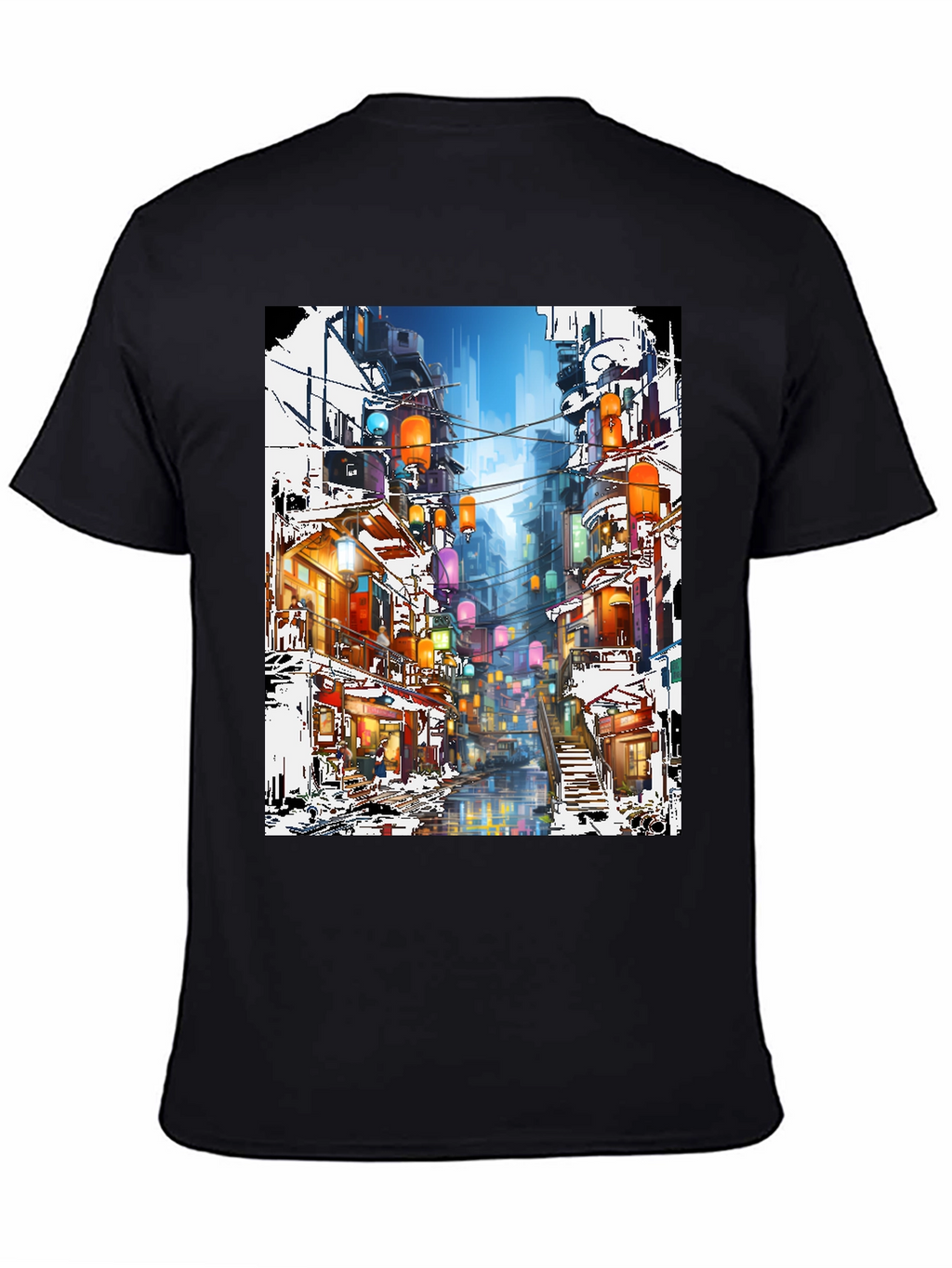 Urban Lantern Art T-Shirt